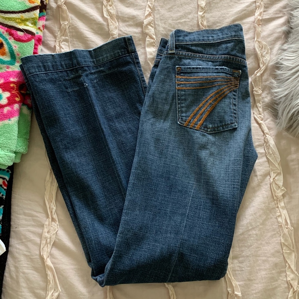 Women’s size 27 7 for all man kind jeans
